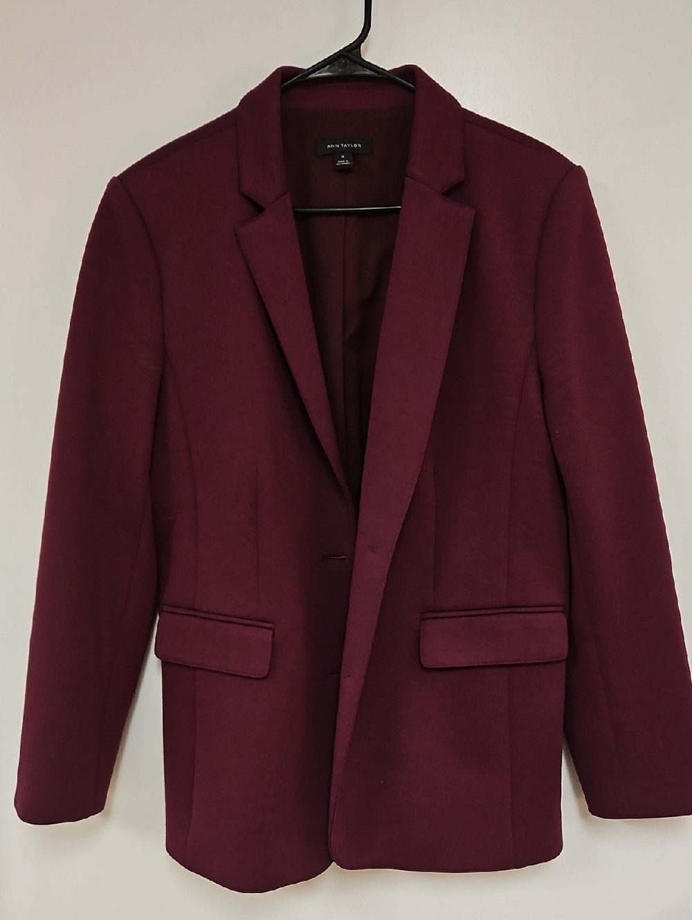 Ann Taylor Women's Deep Wine Blazer